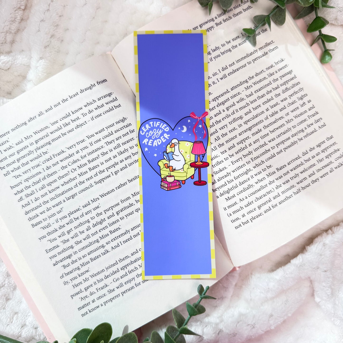 Certified Cozy Reader Bookmark