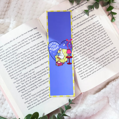 Certified Cozy Reader Bookmark