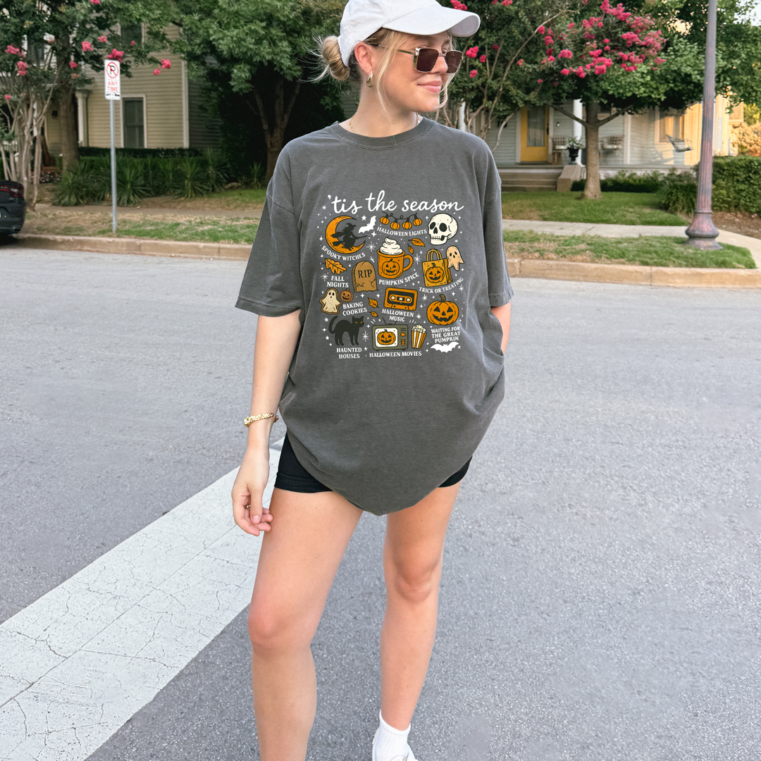 ‘Tis the Season Halloween T-Shirt – Cute & Spooky Fall Vibes