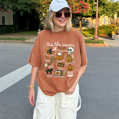 ‘Tis the Season Halloween T-Shirt – Cute & Spooky Fall Vibes