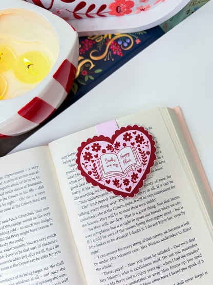 Heart Magnetic Bookmark