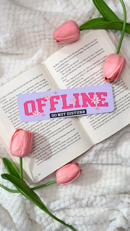 Offline Do Not Disturb Bookmark Funny