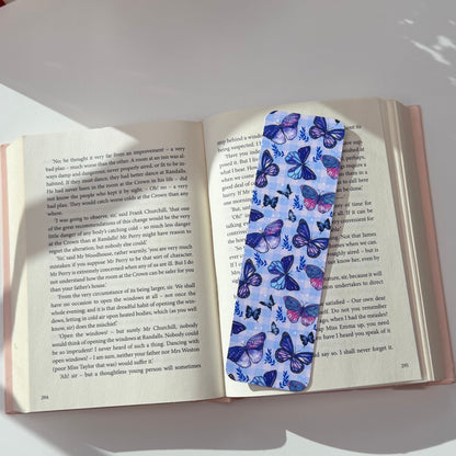Purple Butterflies Bookmark