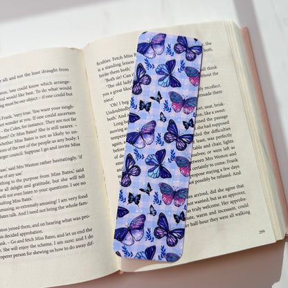 Purple Butterflies Bookmark