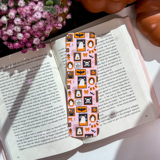 Halloween Ghost Bookmark – Cute Spooky Bookish Accessory