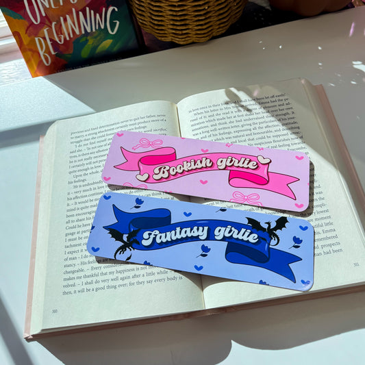 Fantasy Girlie & Bookish Girlie Bookmark