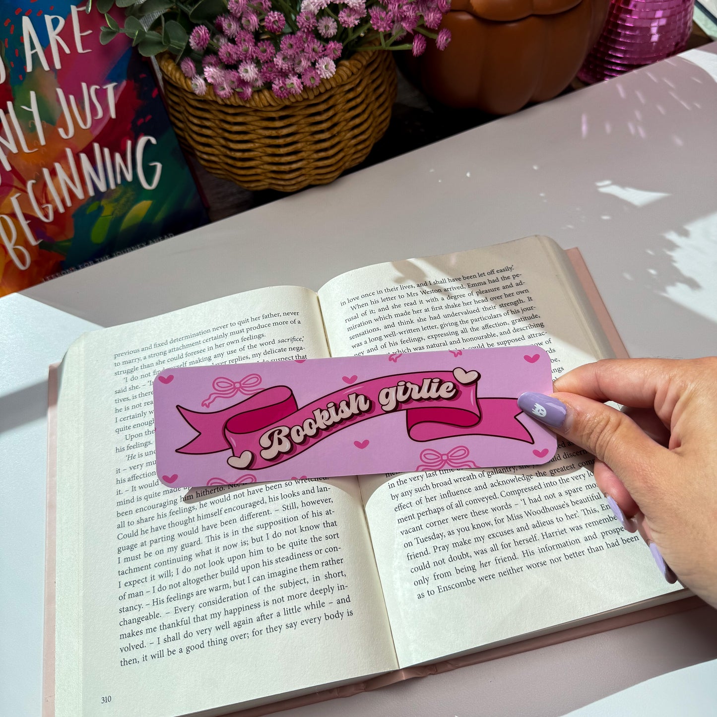 Fantasy Girlie & Bookish Girlie Bookmark