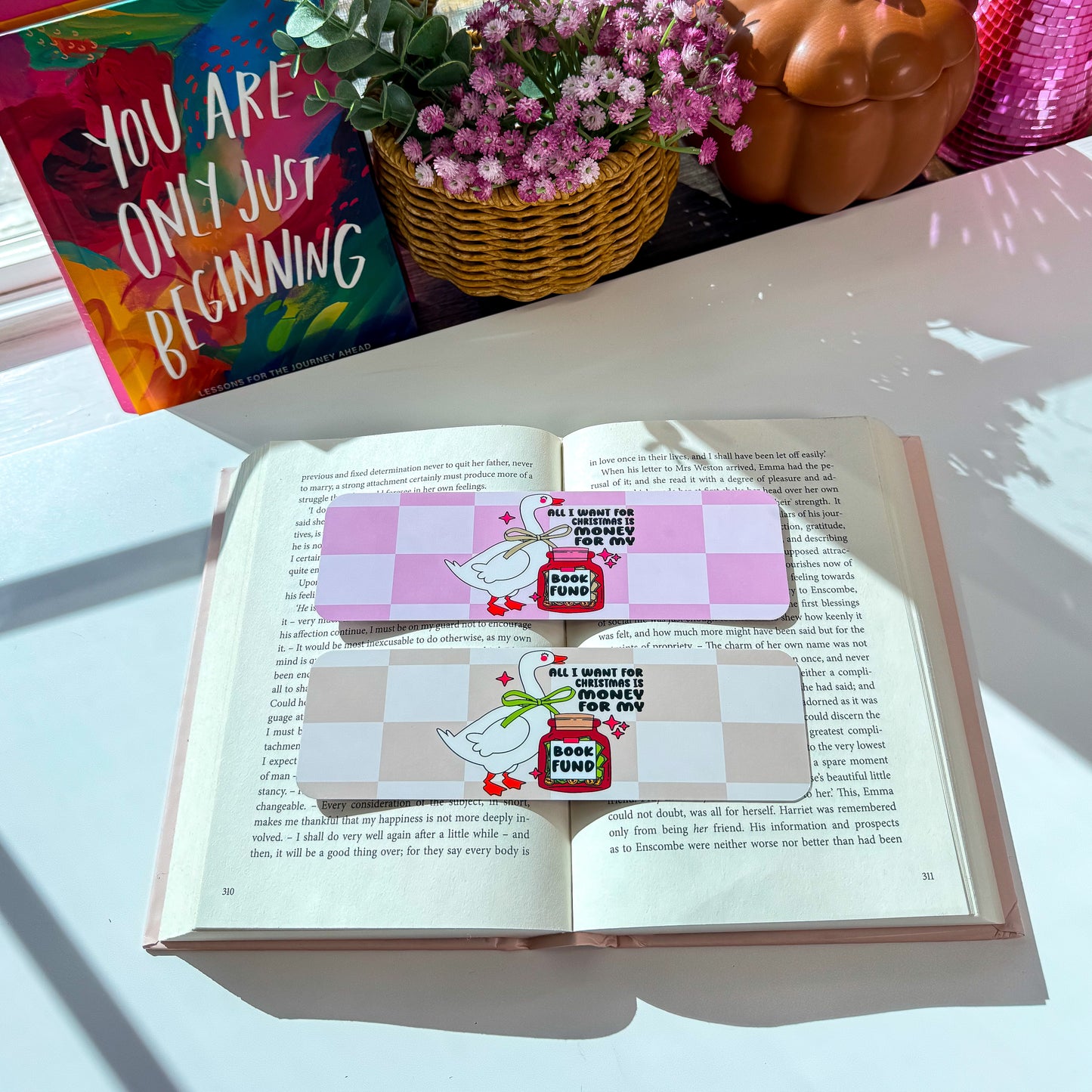 Book Fund Christmas Bookmark