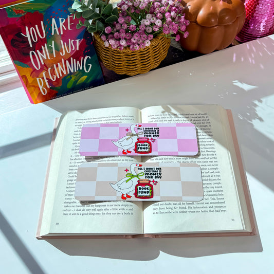 Book Fund Christmas Bookmark