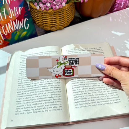 Book Fund Christmas Bookmark