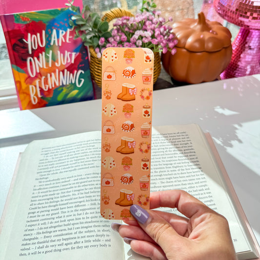 Pumpkin Spice Dreams Bookmark