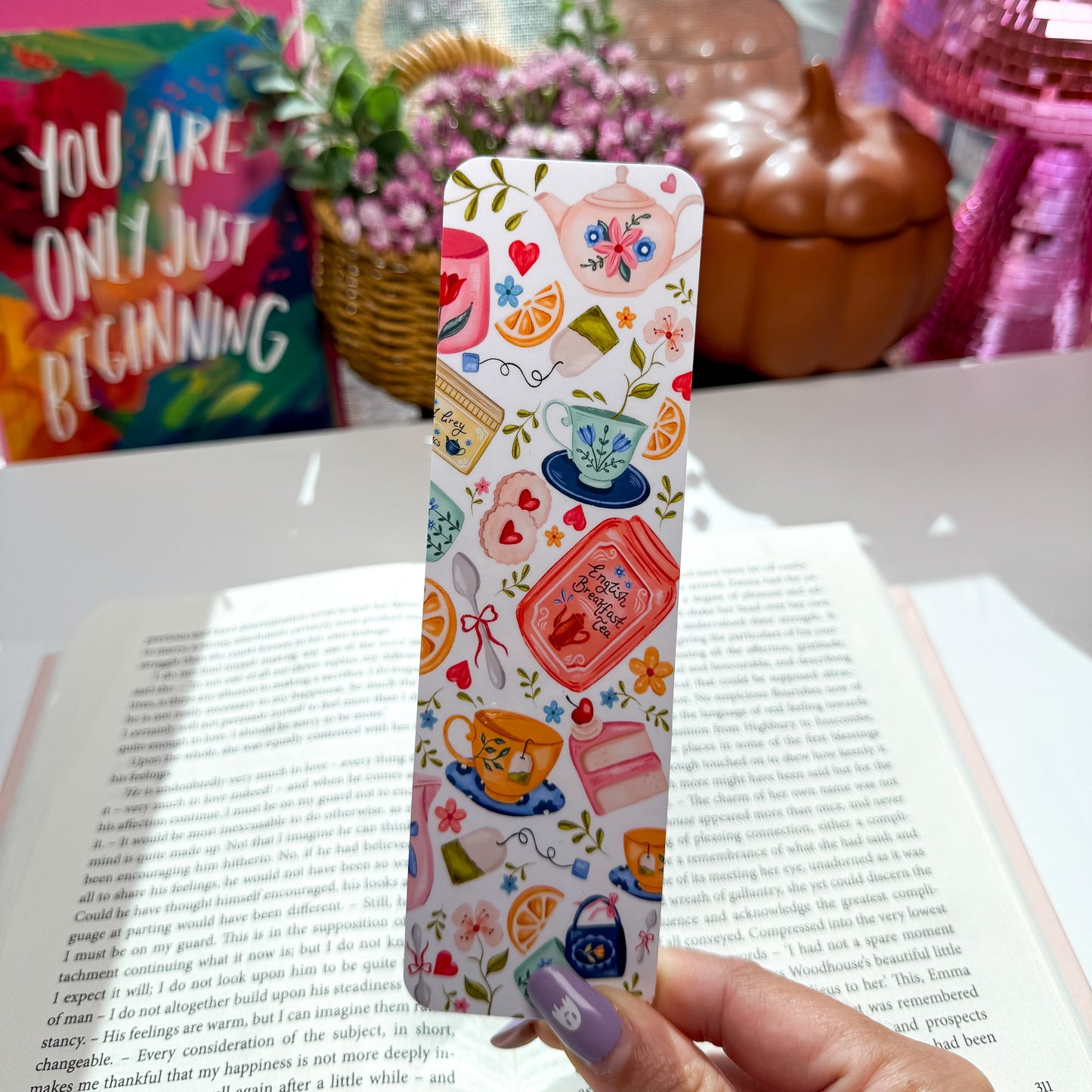 Tea Time Bookmark
