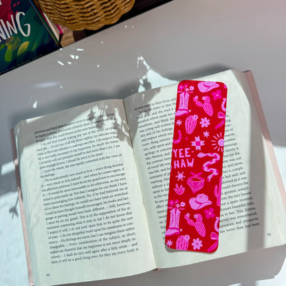 Yee-Haw Cowgirl Bookmark