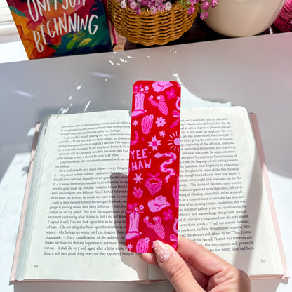Yee-Haw Cowgirl Bookmark