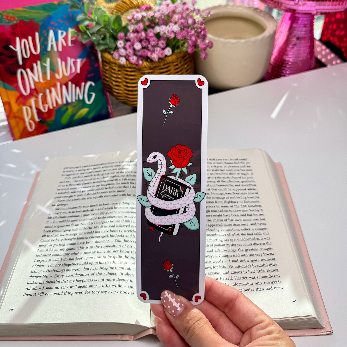 Dark Romance Bookmark