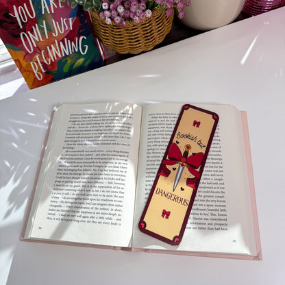 Bookish but Dangerous Bookmark