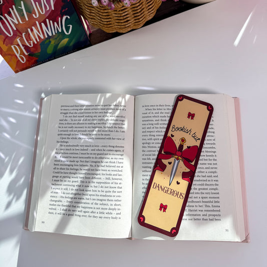 Bookish but Dangerous Bookmark