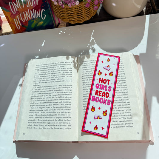 Hot Girls Read Books Bookmark