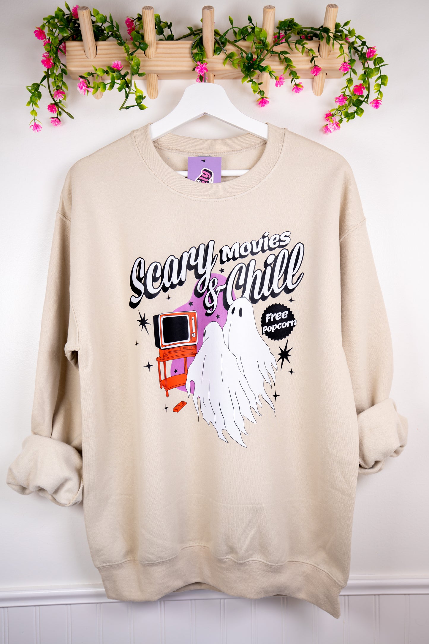 Scary Movies & Chill Sweatshirt