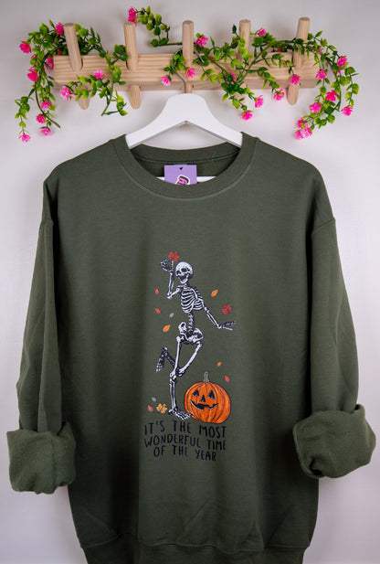 Skeleton Dance Sweatshirt – The Most Wonderful Time 🎃💃