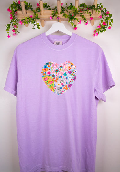 🌸 Blooming Heart Tee