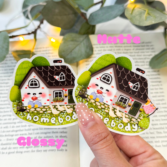 Homebody Cottage Sticker