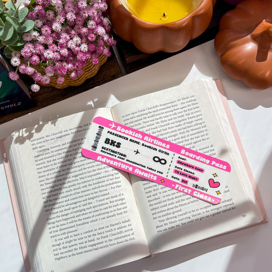 Bookish Boarding Pass
