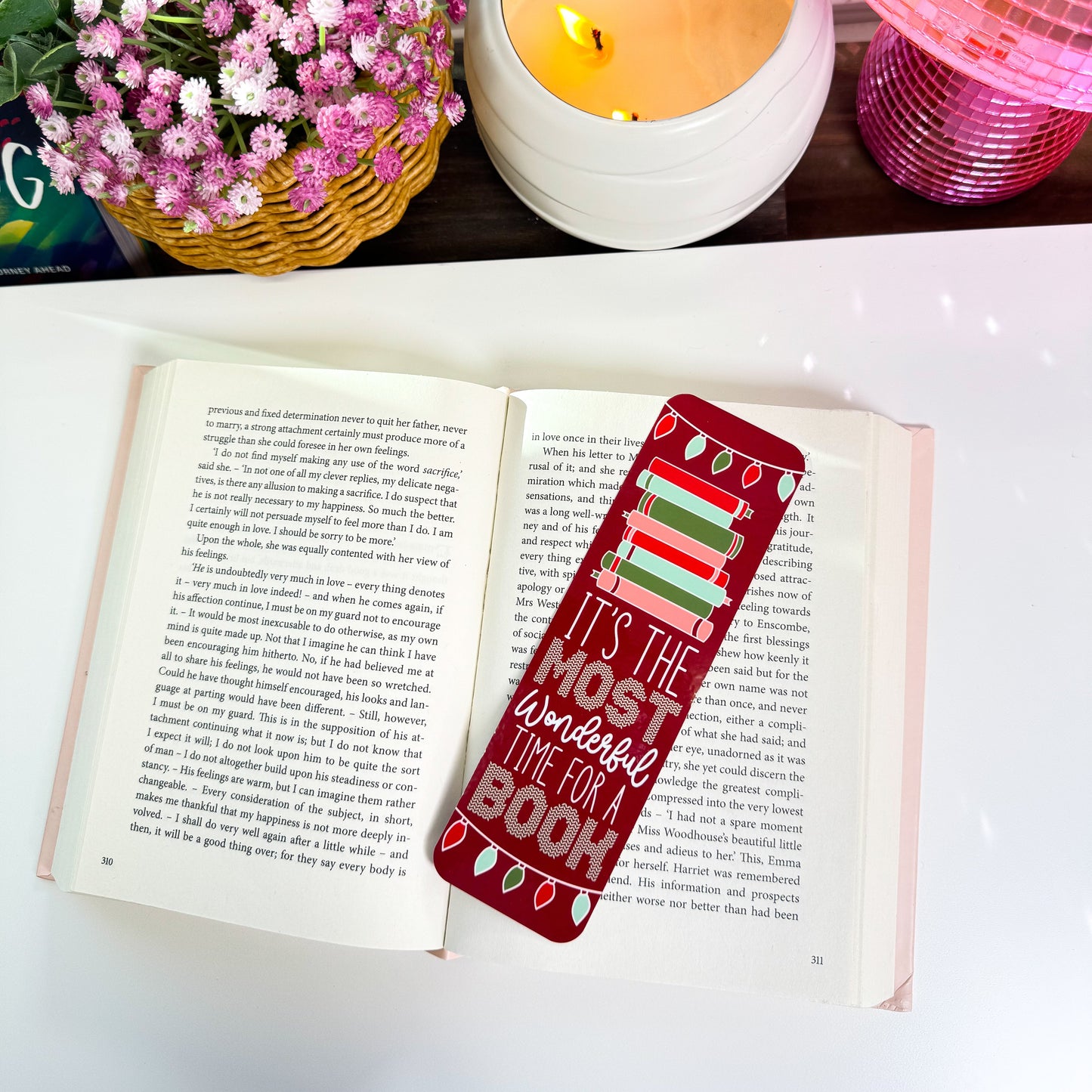 It’s the Most Wonderful Time for a Book Bookmark
