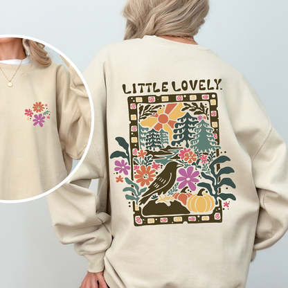 🌸 Exclusive “Lovely Fall Garden” Sweatshirt – Little Lovely