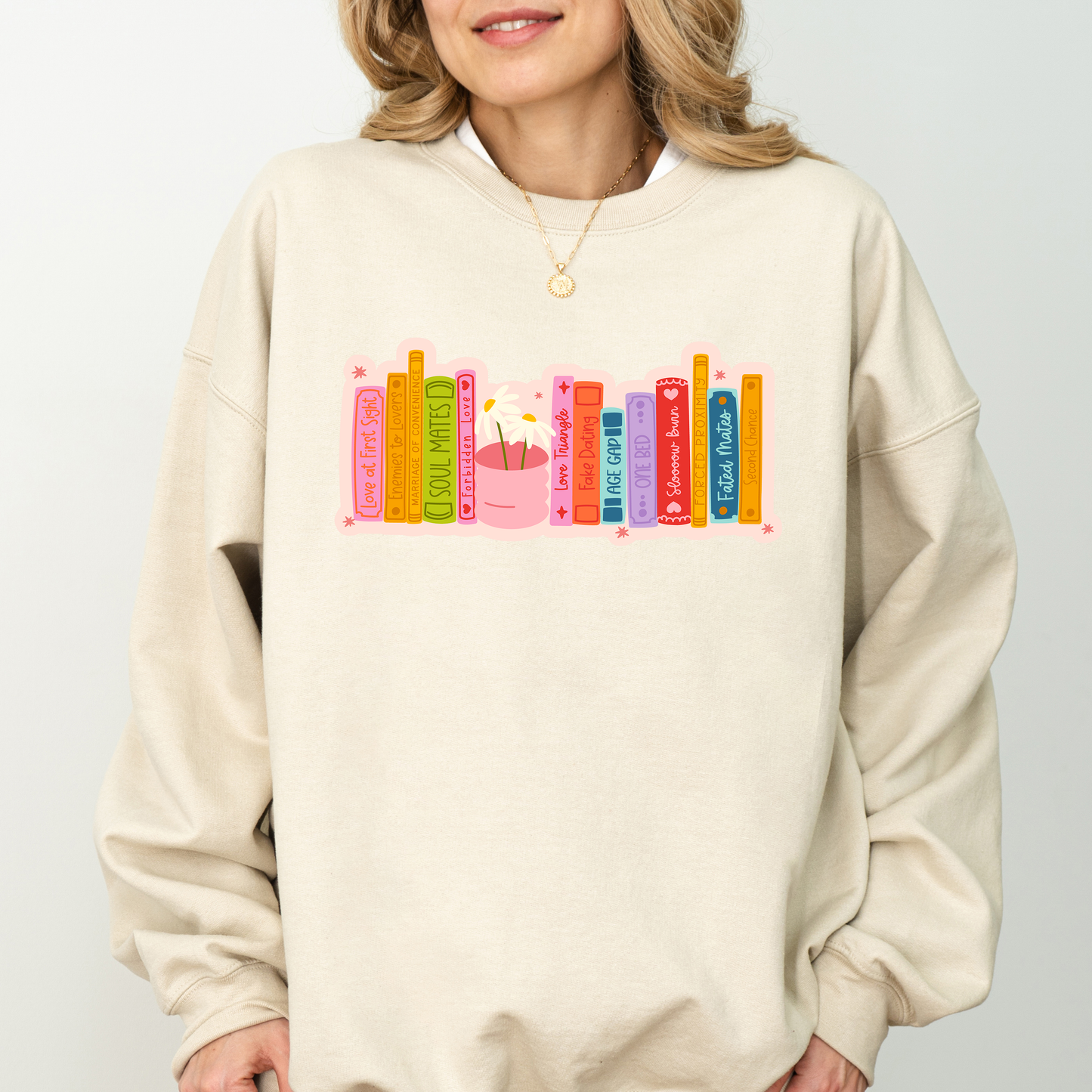 Cute Book Lover Sweater