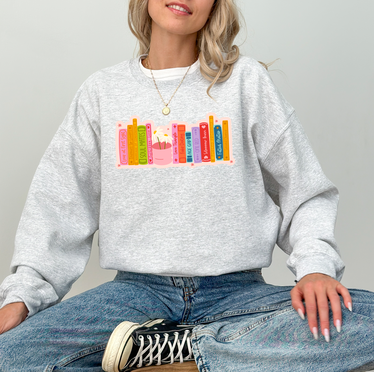 Cute Book Lover Sweater
