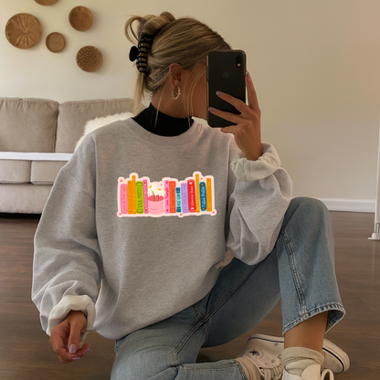 Cute Book Lover Sweater