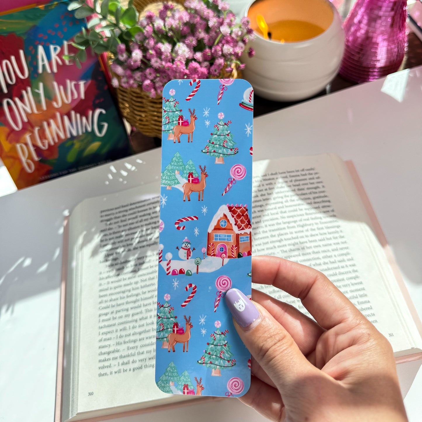 Candy Christmas Bookmark