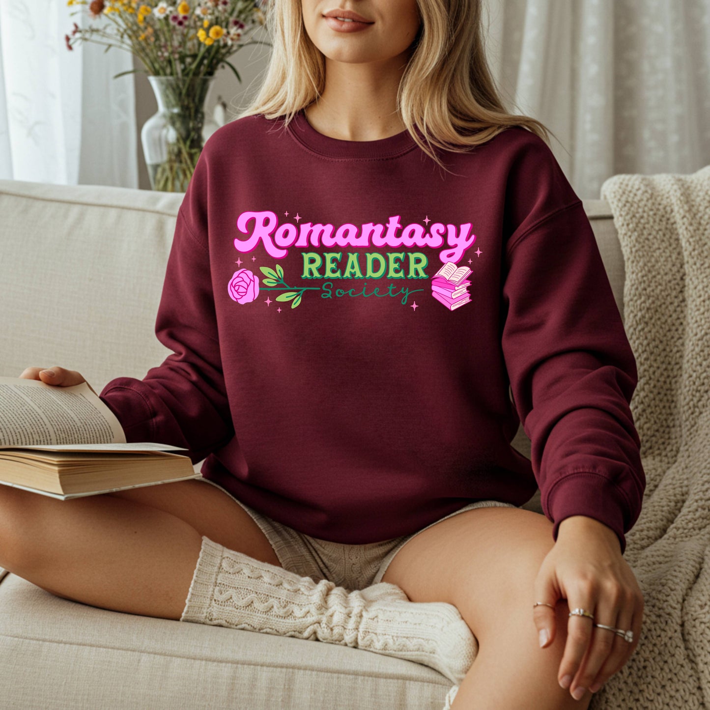 Romantasy Reader Society Sweatshirt