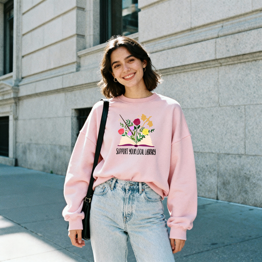 Support Your Local Library Sweatshirt