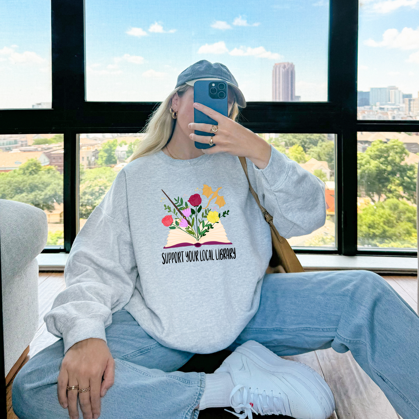 Support Your Local Library Sweatshirt