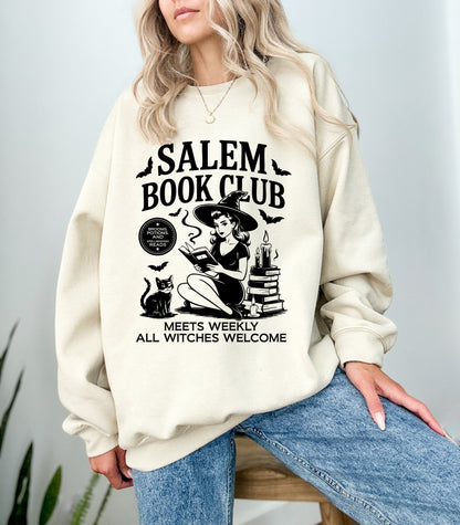 This Salem Book Club sweatshirt