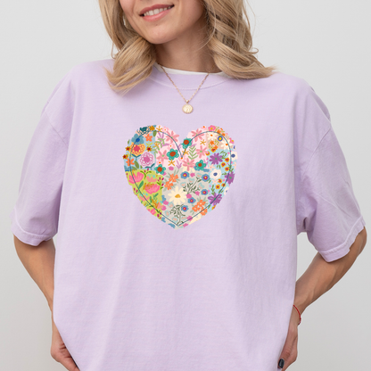 🌸 Blooming Heart Tee
