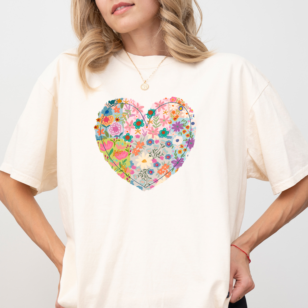 🌸 Blooming Heart Tee