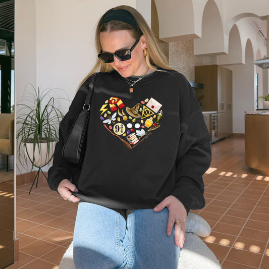 Cozy Wizard Magic Aesthetic Sweatshirt