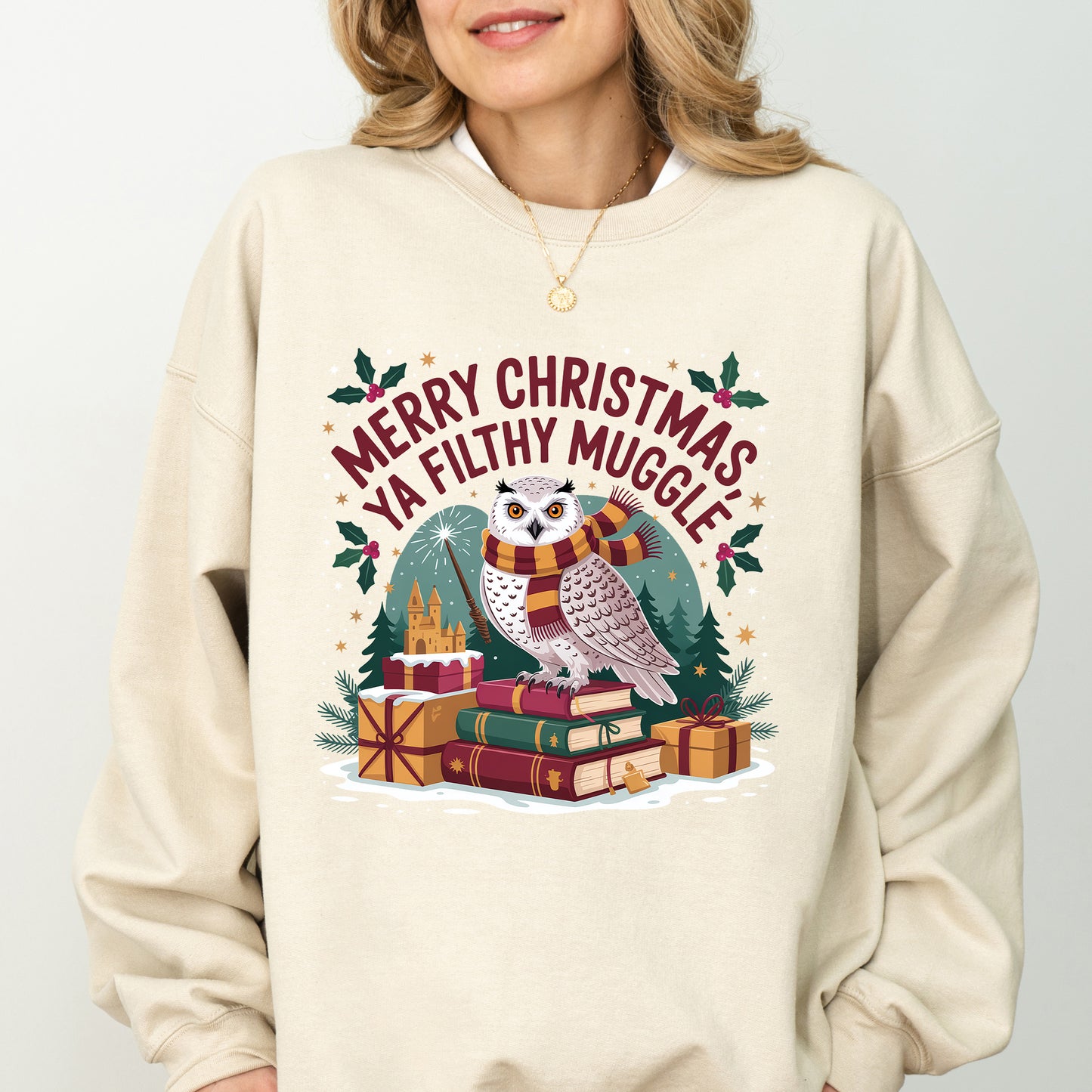 Merry Christmas Ya Filthy Muggle Sweater