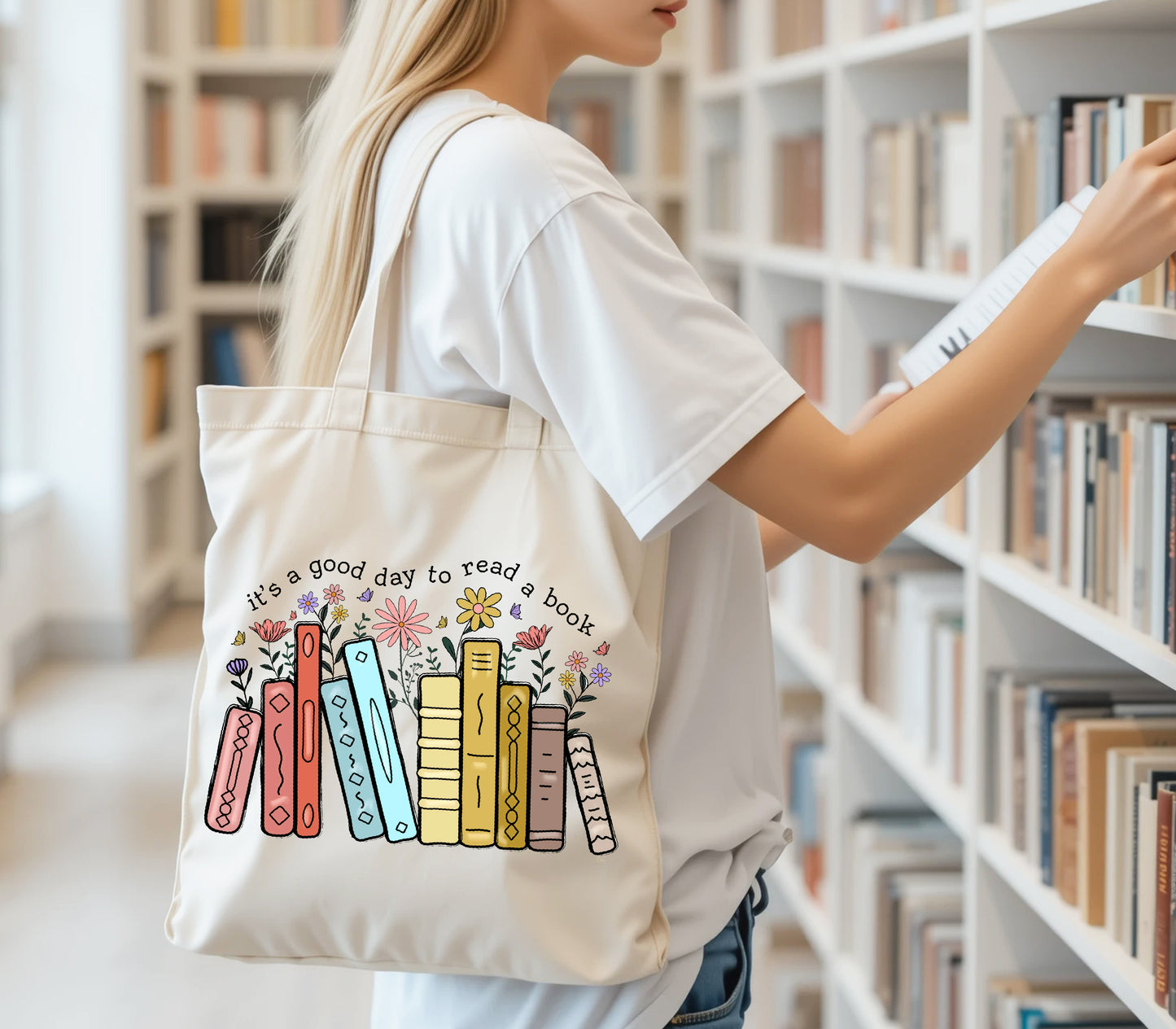 It’s a Good Day to Read a Book Tote Bag