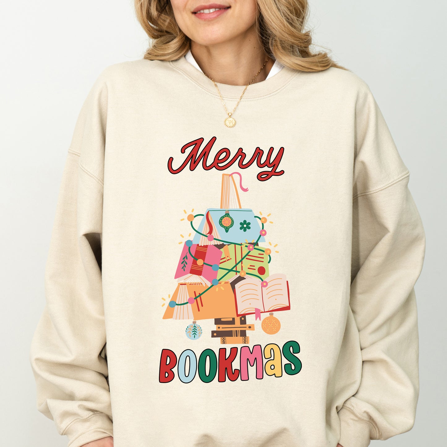 🎄 Merry Bookmas Sweater