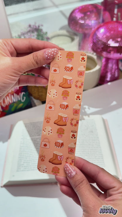 Pumpkin Spice Dreams Bookmark