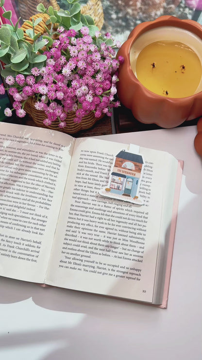 The Bookworm Shop Magnetic Bookmark – Cozy Bookstore