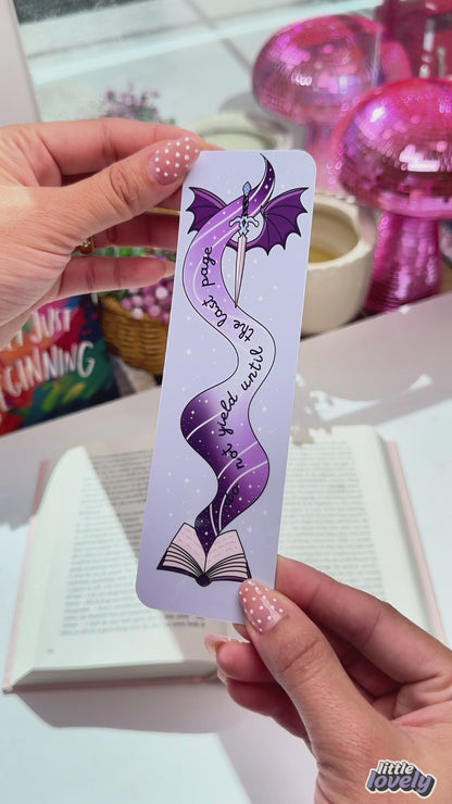 Do Not Yield Until the Last Page Bookmark