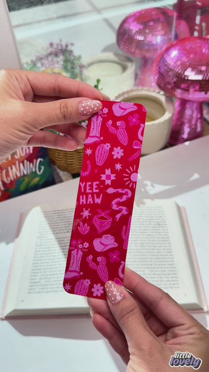 Yee-Haw Cowgirl Bookmark