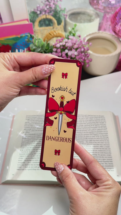 Bookish but Dangerous Bookmark