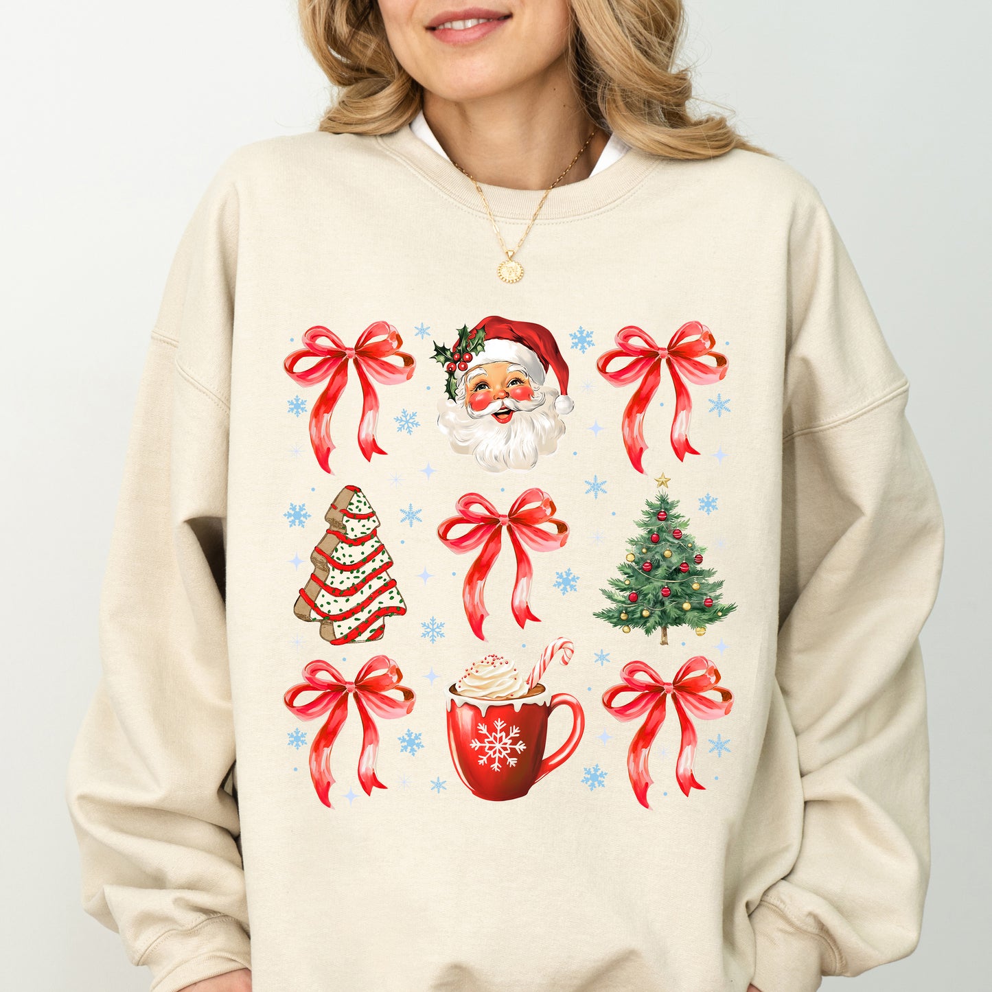 Vintage Christmas Icons Sweater
