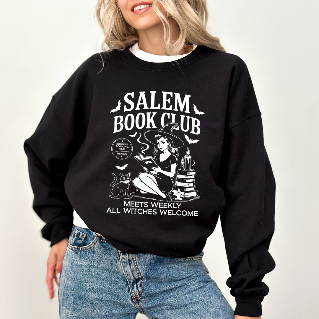 This Salem Book Club sweatshirt